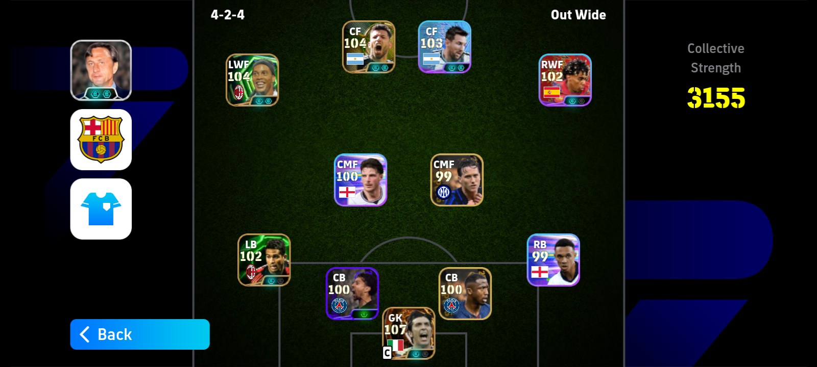 Building a proper team in efootball is not easy