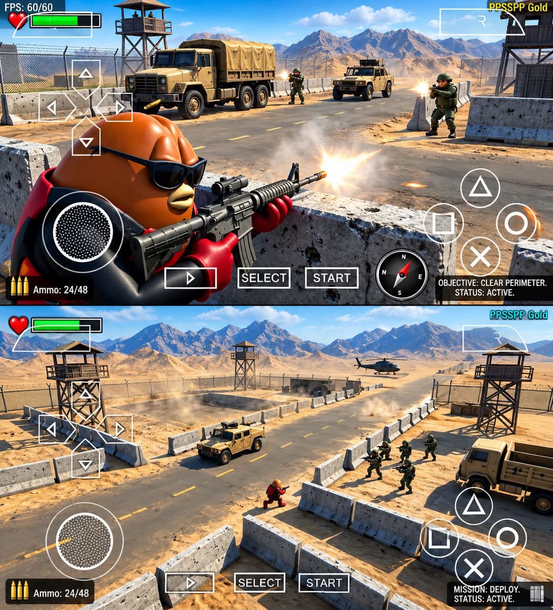 🔥🎮 Killer Bean PPSSPP ISO – Desert Warfare, Military Missions & HD Graphics | Offline