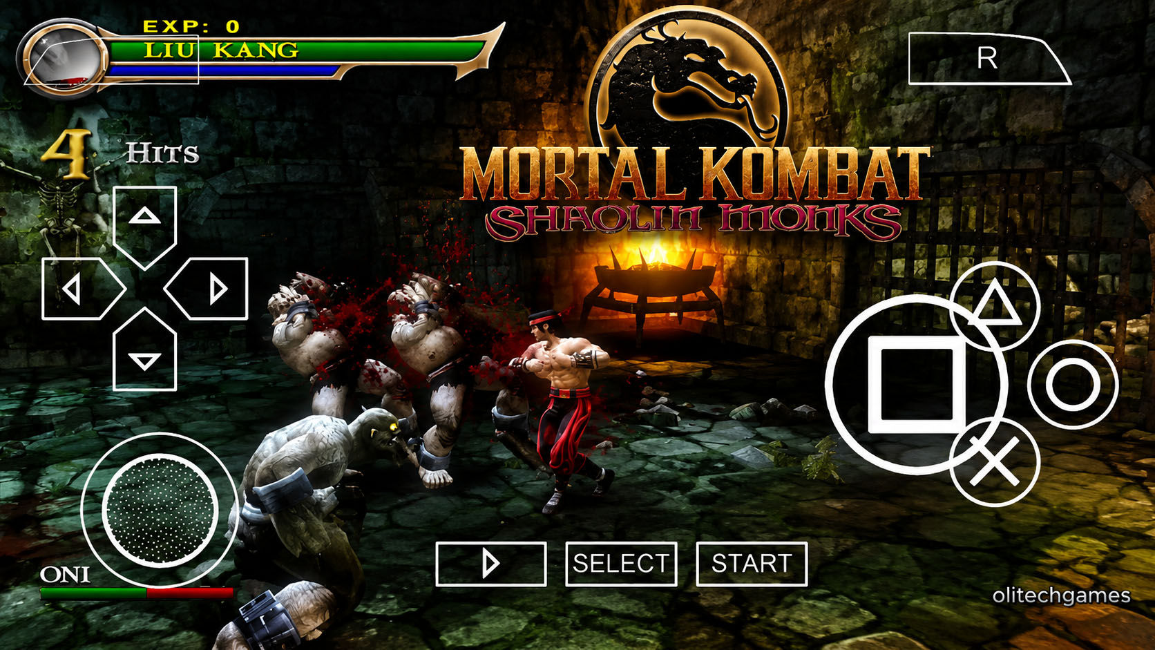 Mortal Kombat Shaolin Monks PPSSPP ISO For Android