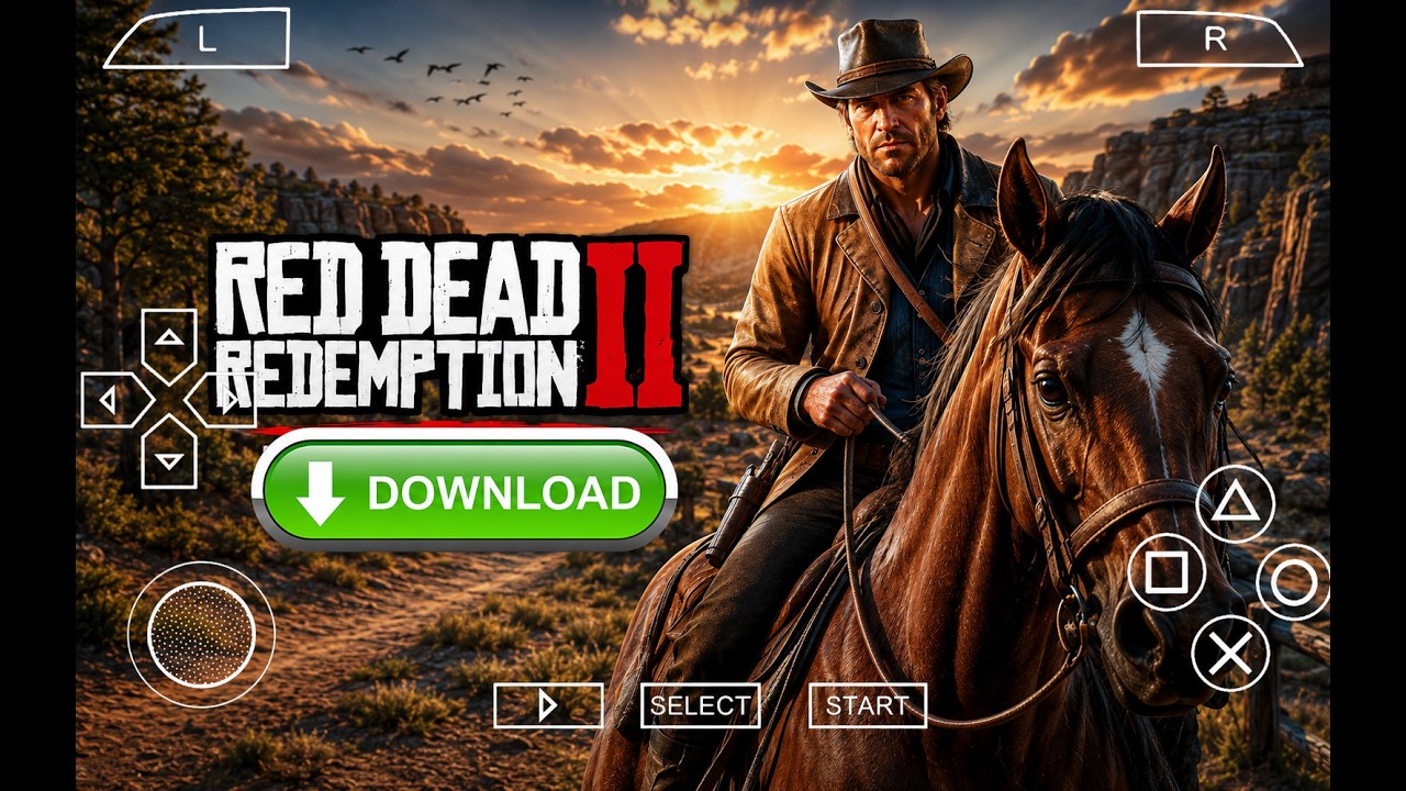 Red Dead Redemption 2 PPSSPP ISO For Android