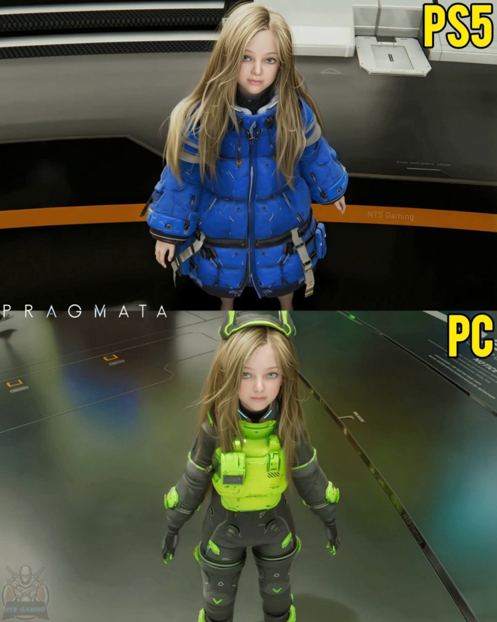Pragmata (Diana) 😍 PS5 vs PC 👀🔥
#Pragmata 
#ps5pro 
#ps5games 
#pcgames 
#pcmasterrace
