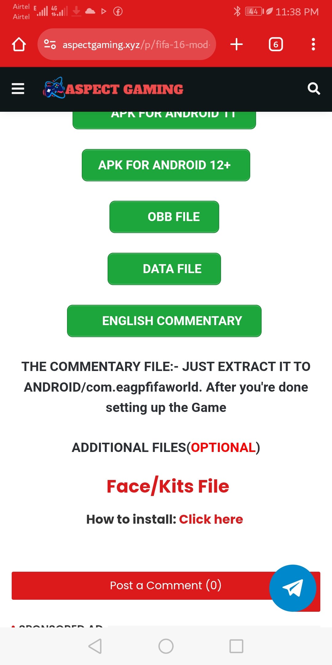 Fc 27 update apk obb data