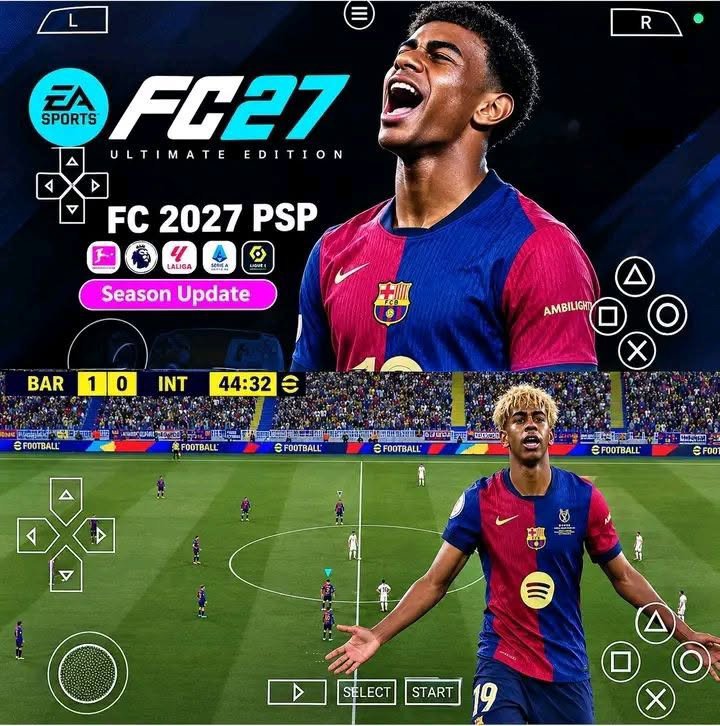 FC 27 PPSSPP NEW TRANSFER 🔥