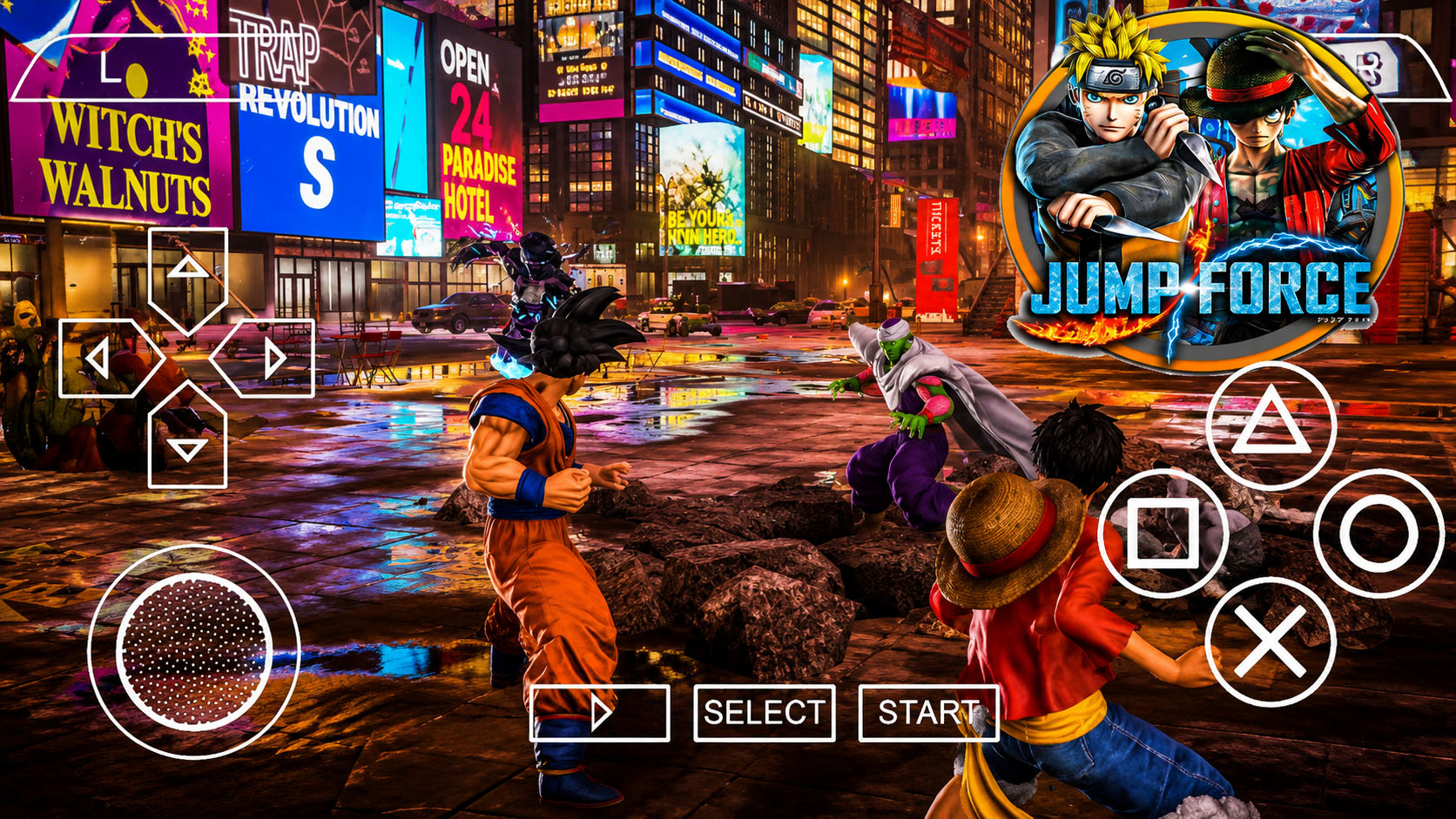 Jump Force PPSSPP ISO For Android