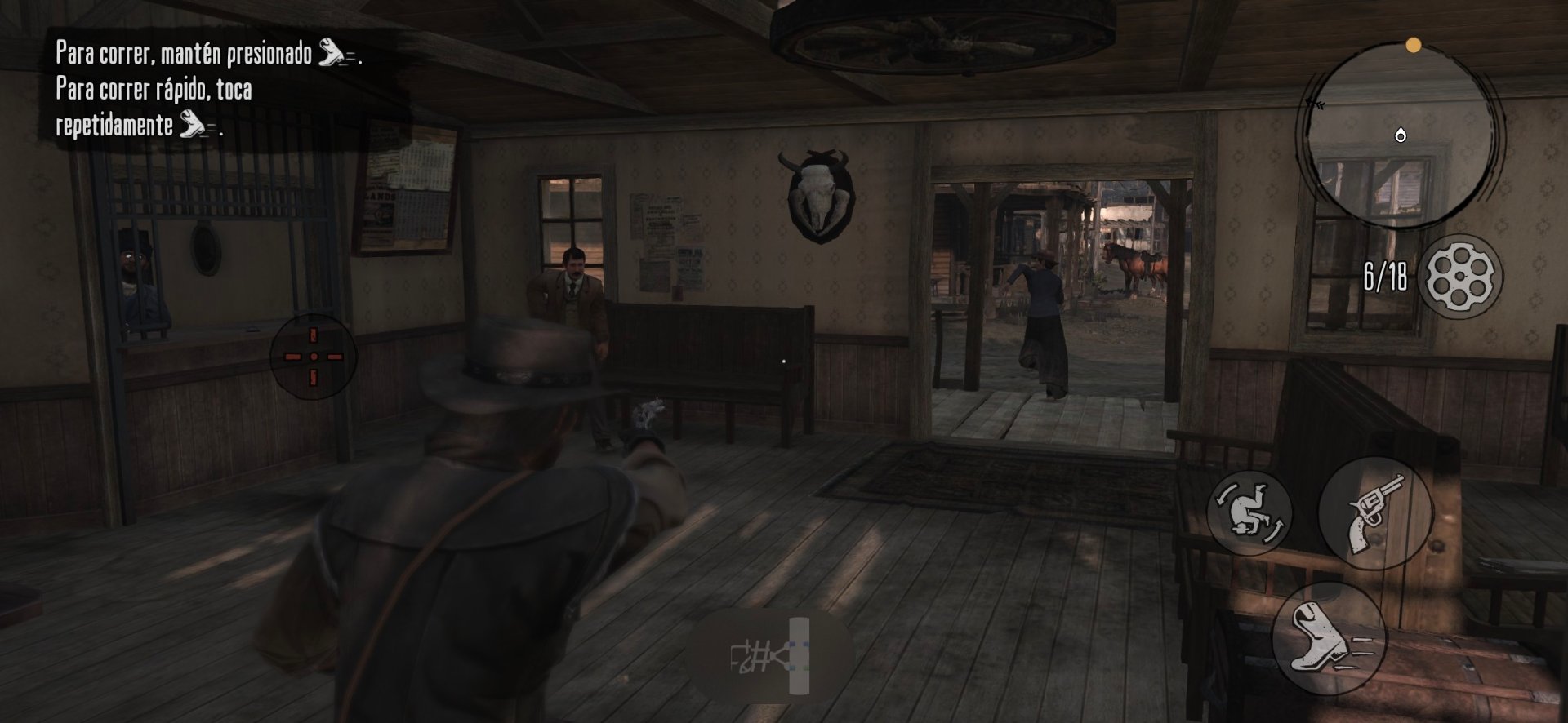 Bro, the first thing I did in Red Dead Redemption was accidentally pull out my gun, and people started running away from me 😭