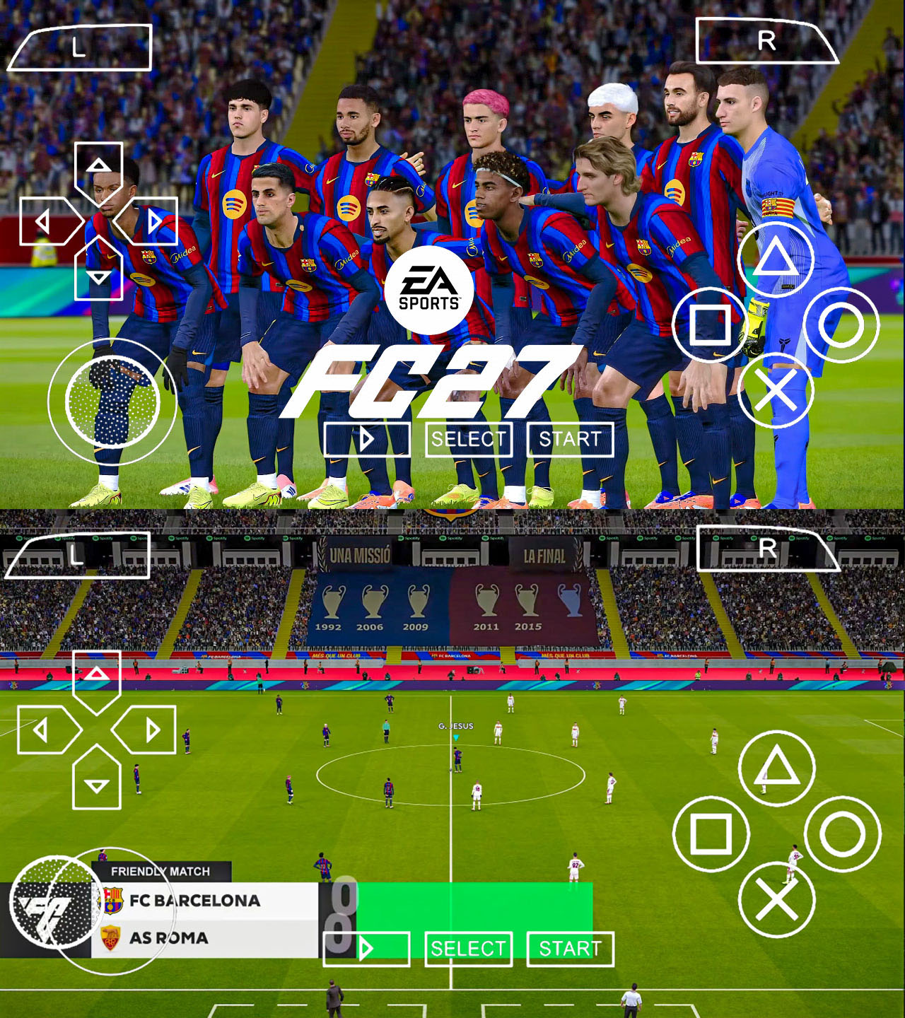FIFA 2026 PPSSPP gameplay on Android